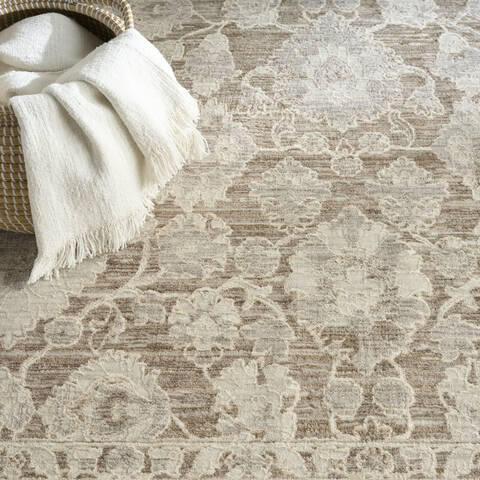 Nourison Outlines Brown 60 X 90 Area Rug 805-156069 Image 7