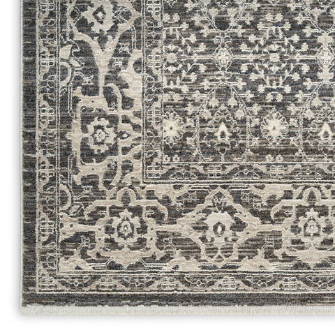 Nourison Outlines Grey 53 X 73 Area Rug 805-156070 Image 4