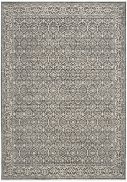 Nourison Outlines Grey 5'3" X 7'3" Area Rug  805-156070