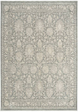 Nourison Outlines Green 5'3" X 7'3" Area Rug  805-156080