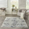Nourison Royal Terrace Blue 53 X 73 Area Rug  805-156083 Thumb 1