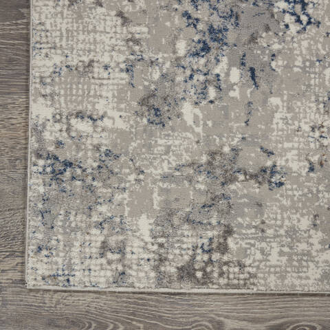 Nourison Royal Terrace Blue 53 X 73 Area Rug 805-156084 Image 3