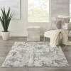 Nourison Royal Terrace Blue 53 X 73 Area Rug 805-156084 Thumb 1