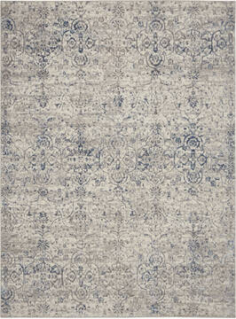 Nourison Royal Terrace Beige Rectangle 5x7 ft Polyester Carpet 156086