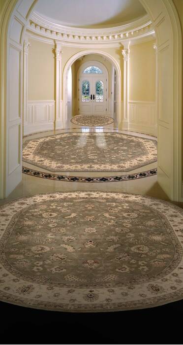 Nourison Nourison 2000 Green Oval 76 X 96 Area Rug 805-156092 Image 1