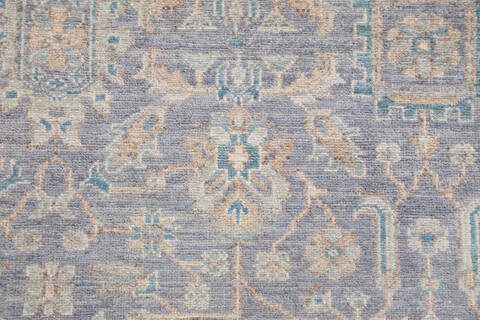 Chobi Grey Hand Knotted 50 X 611 Area Rug 700-156093 Image 6
