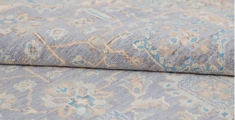 Chobi Grey Hand Knotted 50 X 611 Area Rug 700-156093 Image 7