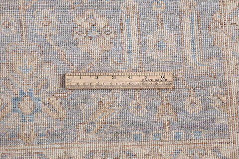 Chobi Grey Hand Knotted 50 X 611 Area Rug 700-156093 Image 8