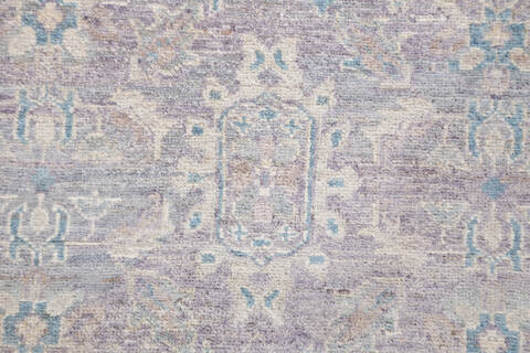 Chobi Grey Hand Knotted 40 X 60 Area Rug 700-156096 Image 5