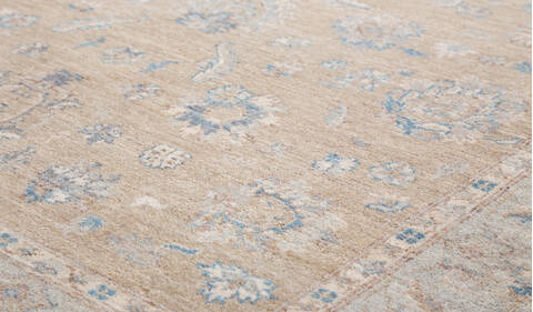 Chobi Yellow Hand Knotted 61 X 810 Area Rug 700-156098 Image 3