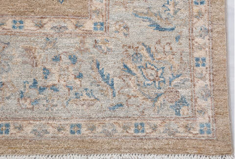 Chobi Yellow Hand Knotted 61 X 810 Area Rug 700-156098 Image 4