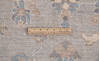 Chobi Light Gray Hand Knotted 100 X 137 Area Rug 700-156099 Thumb 8
