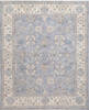 Chobi Light Blue Hand Knotted 80 X 98 Area Rug 700-156100 Thumb 0