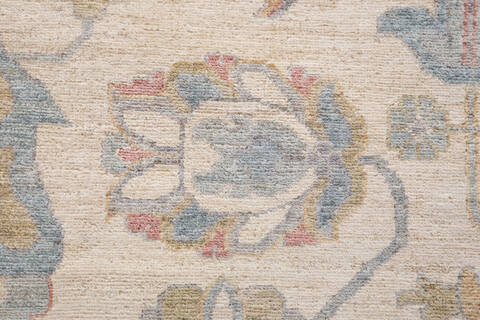 Chobi Beige Hand Knotted 911 X 148 Area Rug 700-156102 Image 6