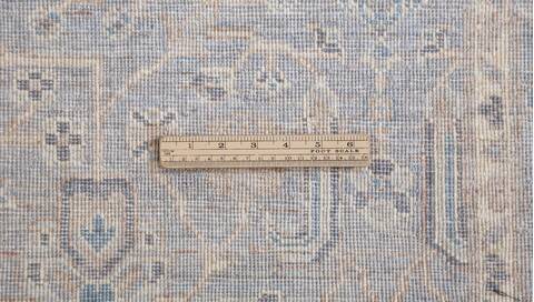 Chobi Light Gray Hand Knotted 410 X 70 Area Rug 700-156103 Image 8