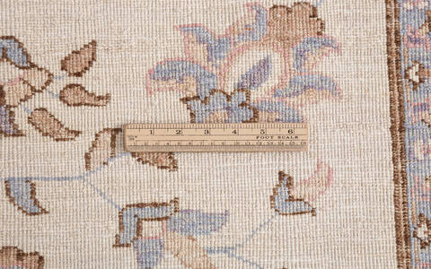 Chobi Beige Hand Knotted 82 X 100 Area Rug 700-156105 Image 8