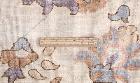 Chobi Beige Hand Knotted 100 X 131 Area Rug 700-156106 Image 8