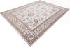 Chobi Beige Hand Knotted 100 X 131 Area Rug 700-156106 Thumb 2