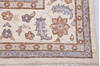 Chobi Beige Hand Knotted 100 X 131 Area Rug 700-156106 Thumb 5