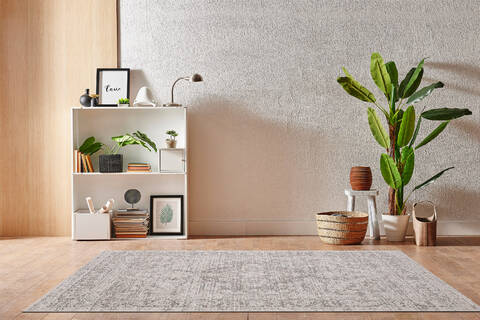 Dynamic AIMON Grey 53 X 77 Area Rug AI6916657919 801-156111 Image 3