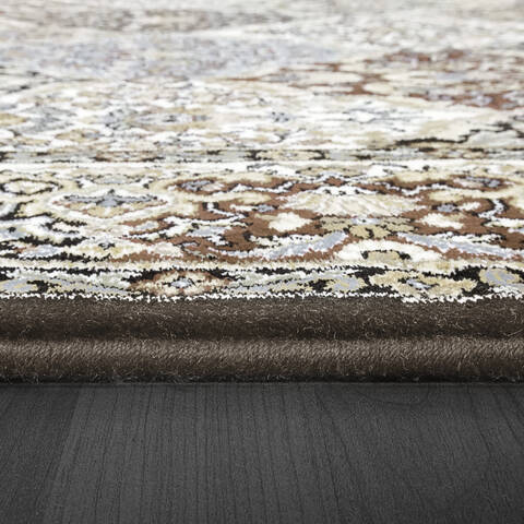 Dynamic ANCIENT GARDEN Brown Oval 53 X 77 Area Rug ANOV69570083235 801-156133 Image 1