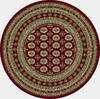 Dynamic ANCIENT GARDEN Red Round 53 X 53 Area Rug ANR5571021293 801-156138 Thumb 0