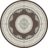 Dynamic ANCIENT GARDEN Brown Round 710 X 710 Area Rug ANR8572263295 801-156150 Thumb 0