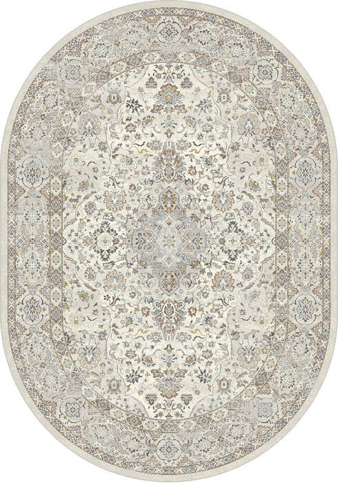 Dynamic ANCIENT GARDEN Beige Oval 67 X 96 Area Rug ANOV71057275629 801-156156 Image 0