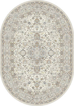 Dynamic ANCIENT GARDEN Beige Oval 7x9 ft  Carpet 156156