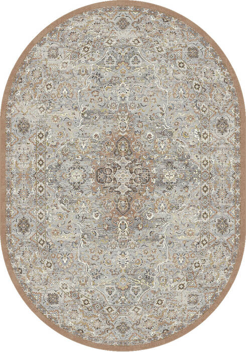 Dynamic ANCIENT GARDEN Multicolor Oval 53 X 77 Area Rug ANOV69572759285 801-156161 Image 0
