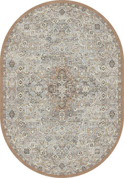 Dynamic ANCIENT GARDEN Multicolor Oval 5x8 ft  Carpet 156161