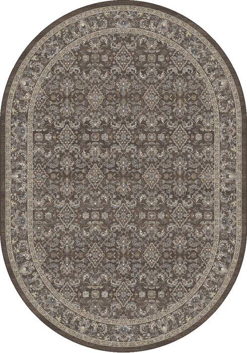 Dynamic ANCIENT GARDEN Brown Oval 53 X 77 Area Rug ANOV69572763235 801-156168 Image 0