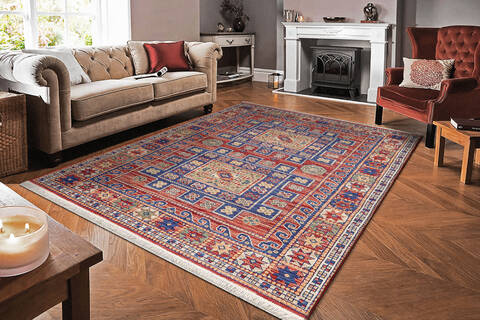 Dynamic WADE Multicolor 710 X 100 Area Rug WD91218604399 801-156194 Image 1