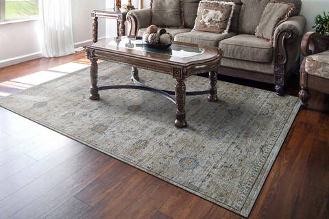 Dynamic TREVI Beige 53 X 77 Area Rug TV6913251180 801-156250 Image 3
