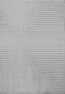 Dynamic TIMELESS Grey Rectangle 5x8 ft  Carpet 156270