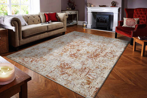 Dynamic SKYLER Beige 67 X 910 Area Rug SY7106711906 801-156333 Image 3