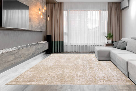 Dynamic SAHARA Beige 710 X 100 Area Rug SH9125972890 801-156357 Image 3