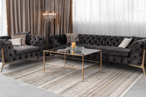 Dynamic RUBY Beige 53 X 77 Area Rug RU692182189 801-156366 Image 3