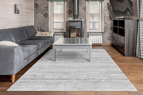 Dynamic RORI Grey 710 X 100 Area Rug RR9129350900 801-156381 Image 1