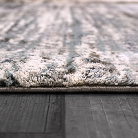 Dynamic RILEY Blue 53 X 77 Area Rug RI696030509 801-156412 Image 1