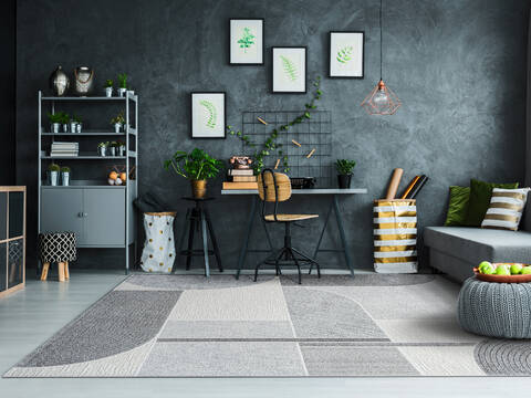 Dynamic POLARIS Beige 311 X 57 Area Rug PI46460026171 801-156484 Image 3