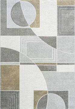 Dynamic POLARIS Beige Rectangle 4x6 ft  Carpet 156495