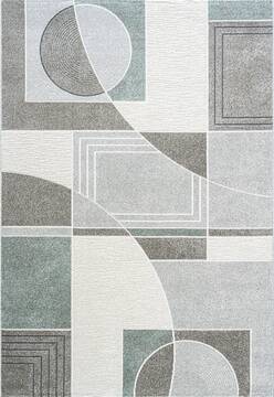 Dynamic POLARIS Beige Rectangle 5x8 ft  Carpet 156501