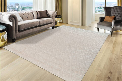 Dynamic PENTA Cream 53 X 77 Area Rug PN696322100 801-156510 Image 3