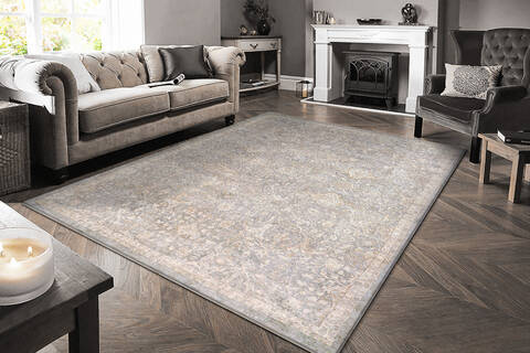 Dynamic Octo Beige 710 X 100 Area Rug OC9126907980 801-156555 Image 3