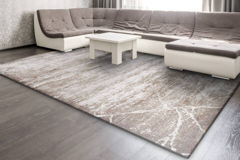 Dynamic OBSESSION Beige 710 X 100 Area Rug OB9129536180 801-156569 Image 1