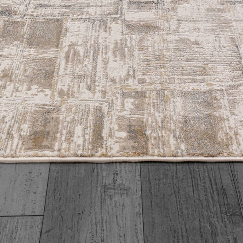 Dynamic MONTROSE Beige 311 X 56 Area Rug MT461783810 801-156586 Image 1