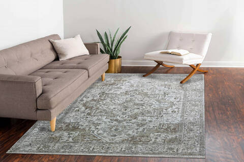 Dynamic MILANO Beige 67 X 910 Area Rug MN71012501980 801-156603 Image 1