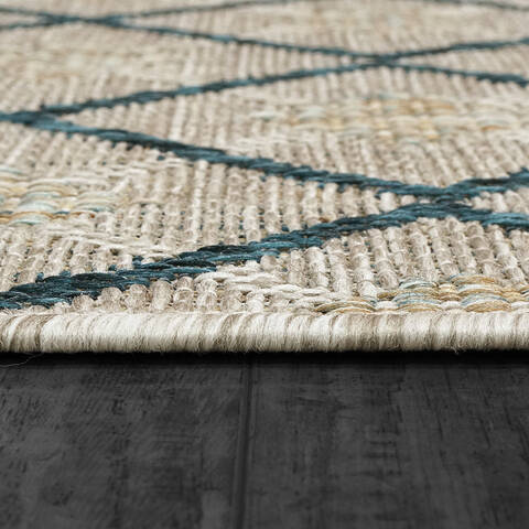 Dynamic MELISSA Beige 710 X 100 Area Rug ML9124232190 801-156613 Image 1