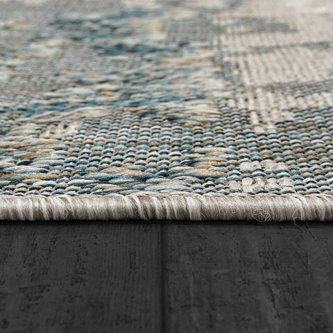 Dynamic MELISSA Grey 710 X 100 Area Rug ML9124234950 801-156619 Image 1